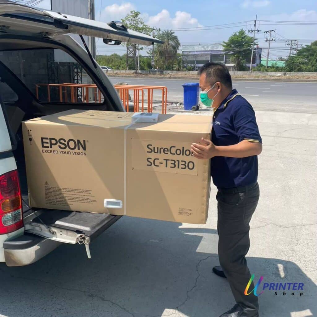 ส่งมอบติดตั้งเครื่องพิมพ์ Technical printer Epson SC-T3130