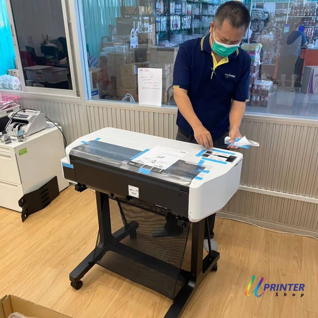 ส่งมอบติดตั้งเครื่องพิมพ์ Technical printer Epson SC-T3130