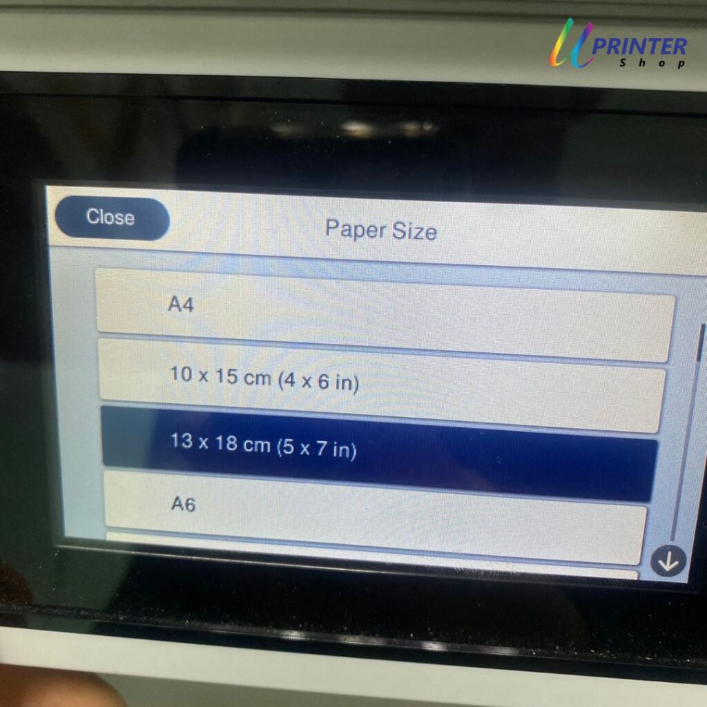 Size กระดาษ L6580 L15150 L15160 L15180 Size กระดาษ L6580 L15150 L15160 L15180 พิมพ์กระดาษไซน์ไหนได้บ้าง