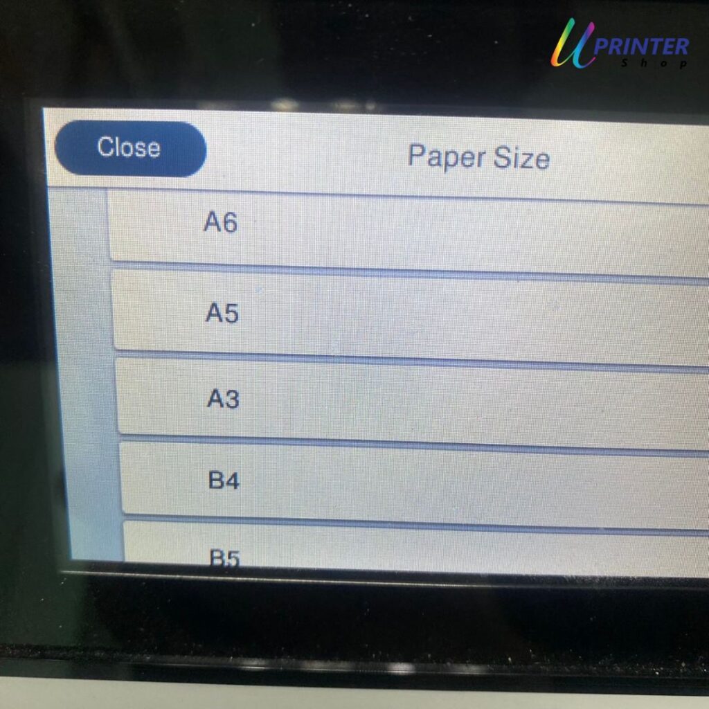 Size กระดาษ L6580 L15150 L15160 L15180 Size กระดาษ L6580 L15150 L15160 L15180 พิมพ์กระดาษไซน์ไหนได้บ้าง