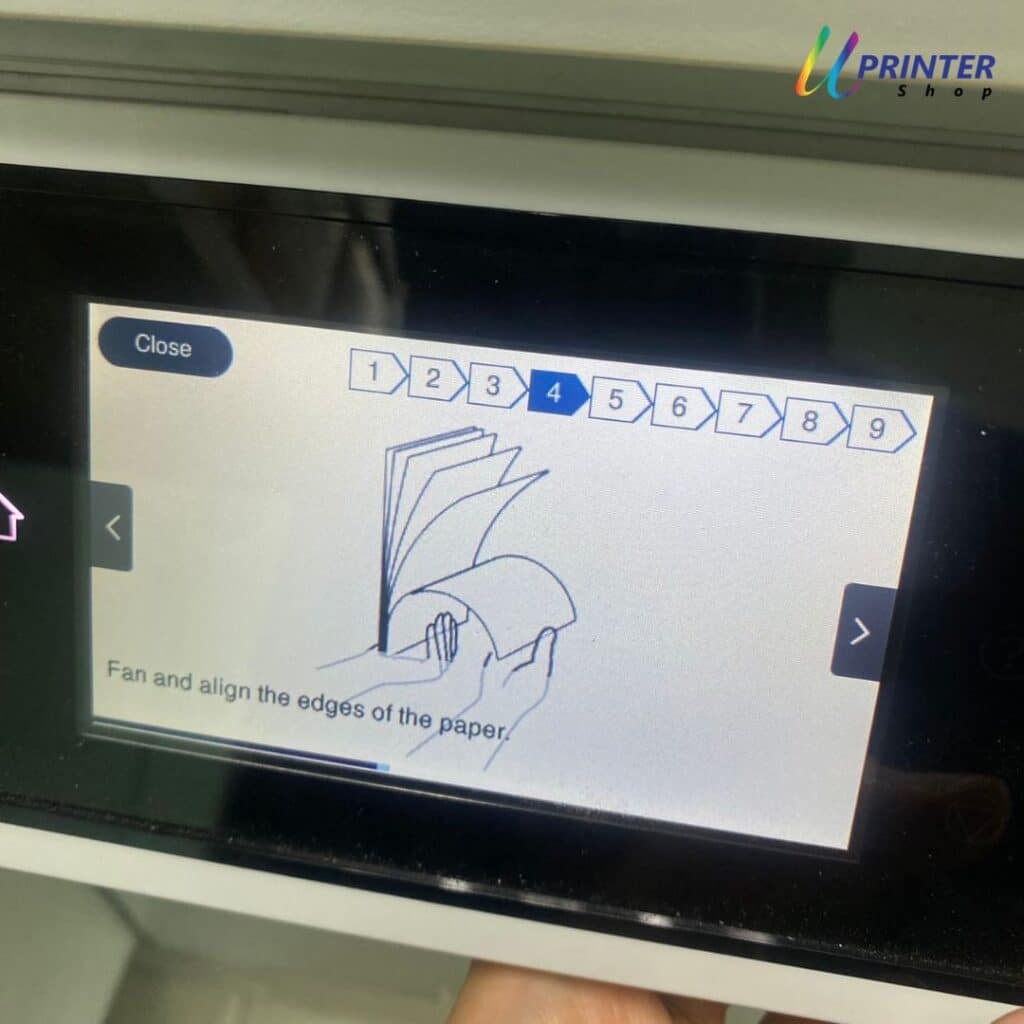 กรีดกระดาษ ก่อนใส่ L6580 L15150 L15160 L15180 กรีดกระดาษ ก่อนใส่ L6580 L15150 L15160 L15180