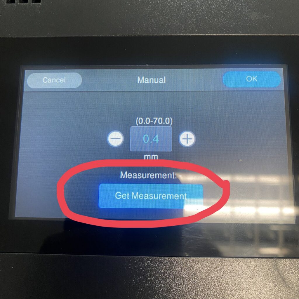 วัดความสูง อัตโนมัติ เครื่องพิมพ์ยูวี Epson V1030 สามารถวัดความสูง อัตโนมัติได้ เครื่องพิมพ์ยูวี Epson V1030