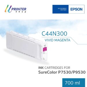 หมึกตลับ สีม่วงแดง สำหรับเครื่องพิมพ์ 12 สี Epson SC-P7530-P9530 ปรมาณ 700 ml