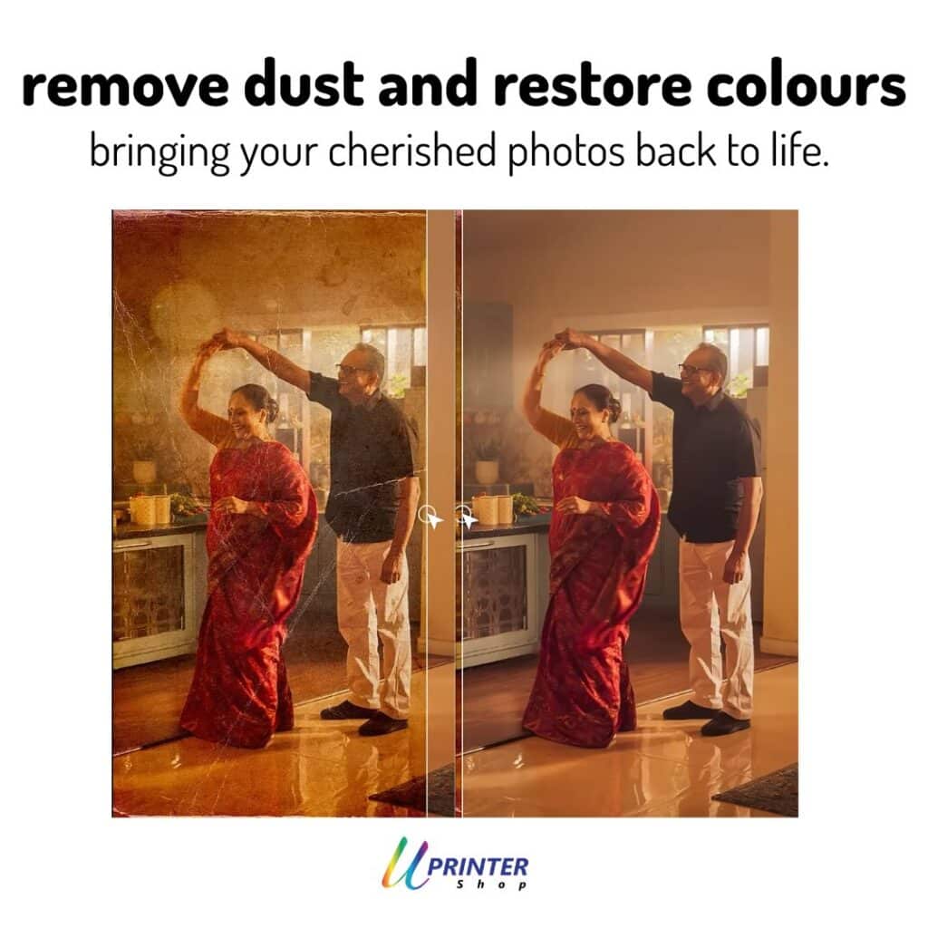remove dust and restore colours Epson V850 ro V850 Prp scan film